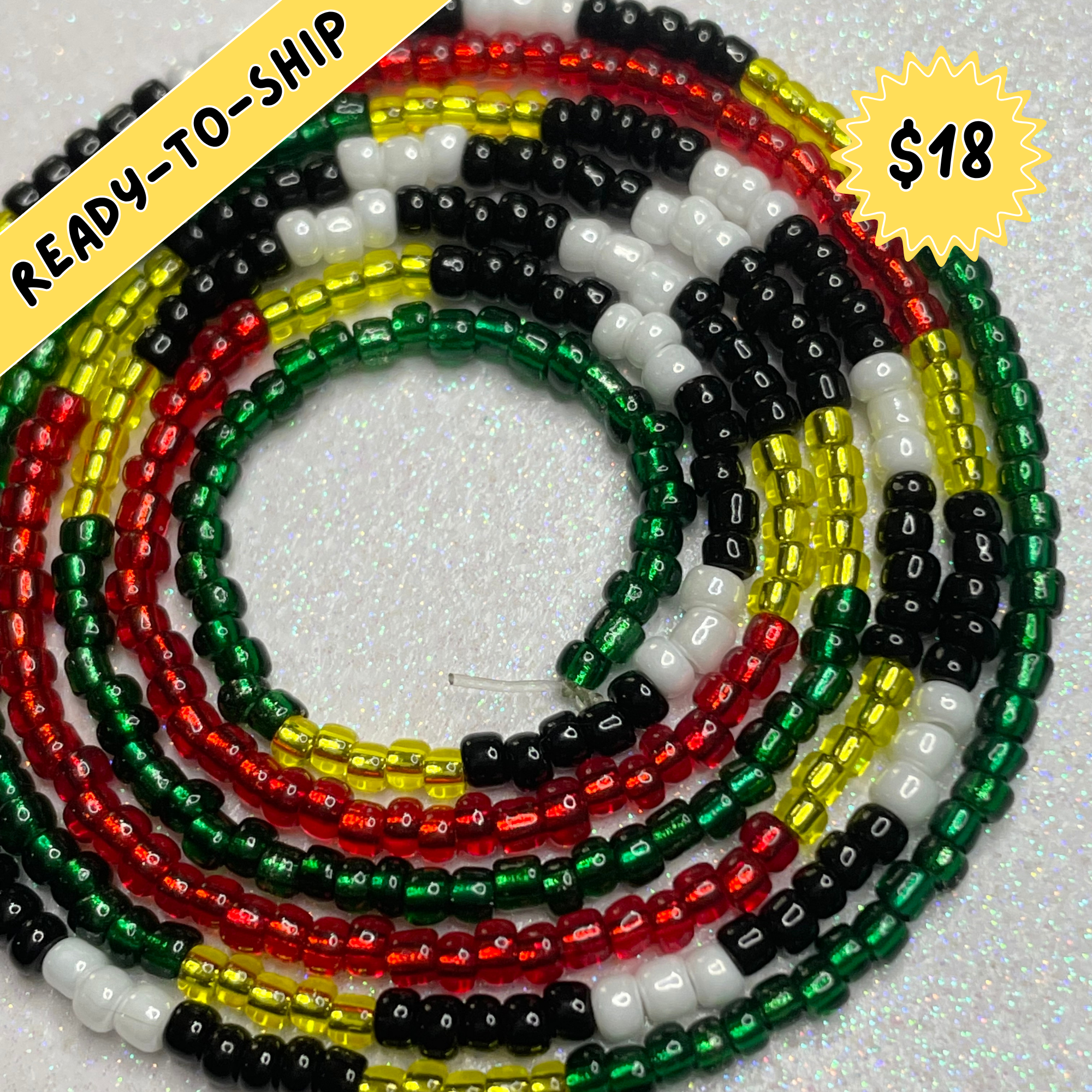 St. Kitts & Nevis 🇰🇳 Waist Beads