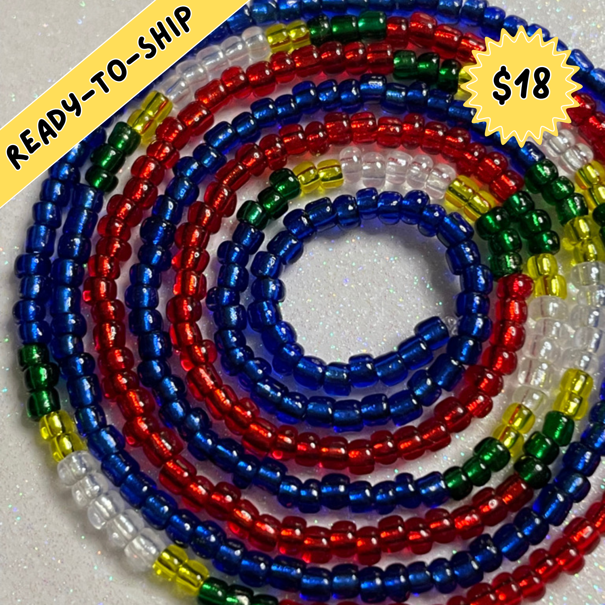 Haiti 🇭🇹 Waist Beads