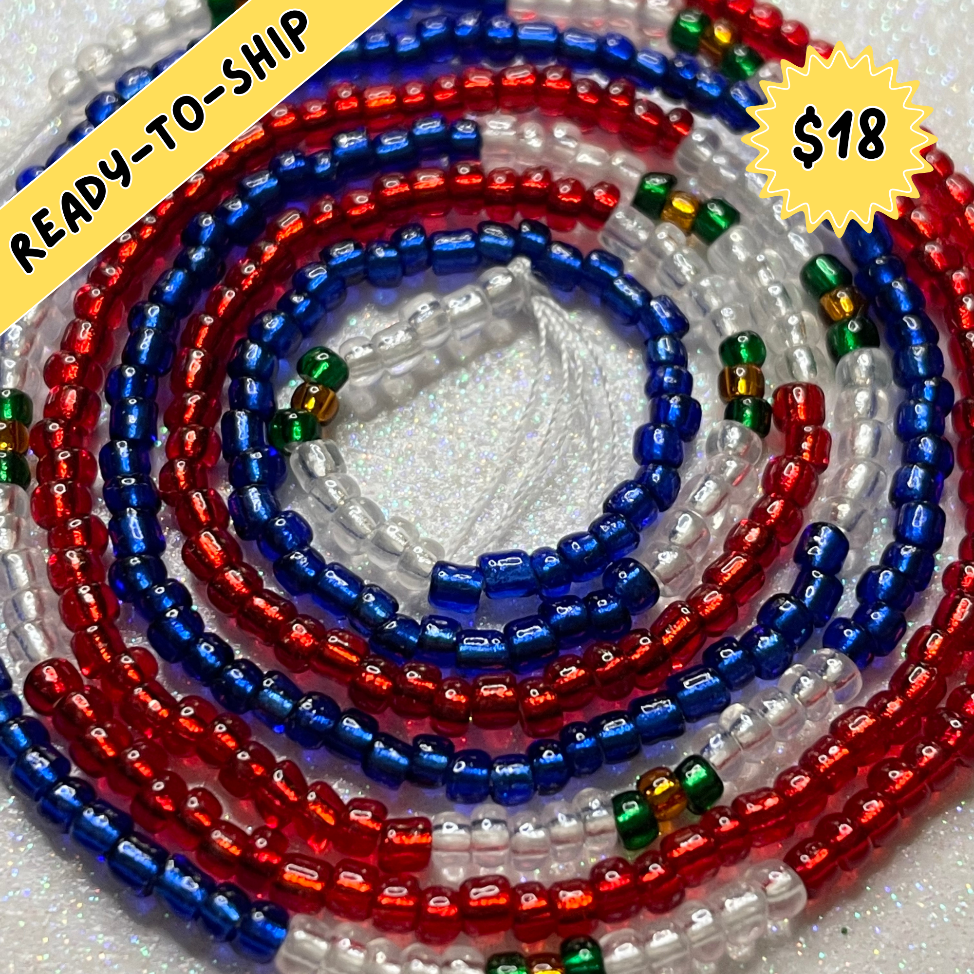 Dominican Republic 🇩🇴 Waist Beads