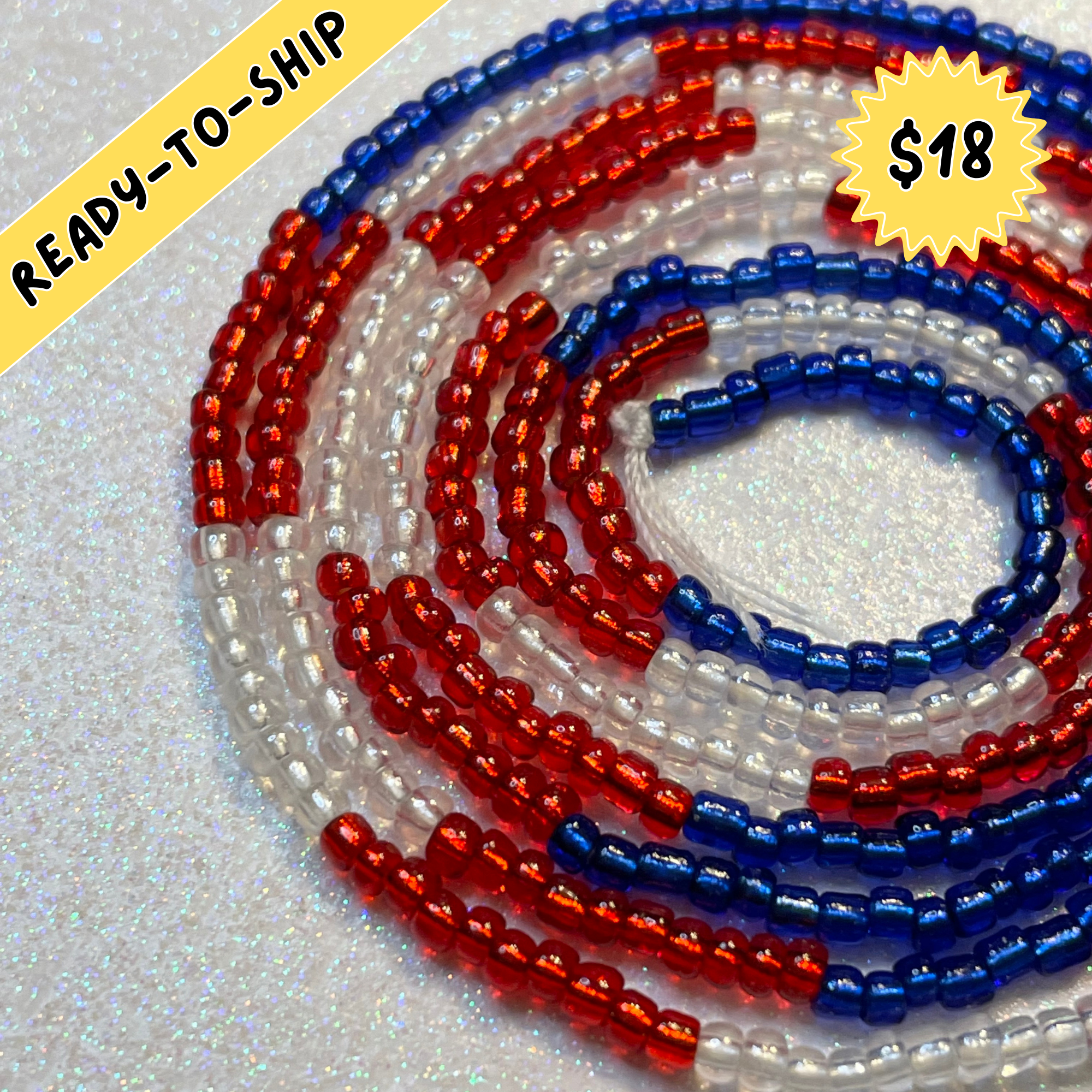 Puerto Rico 🇵🇷 Waist Beads