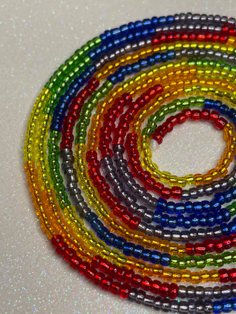 Pride Waist Beads
