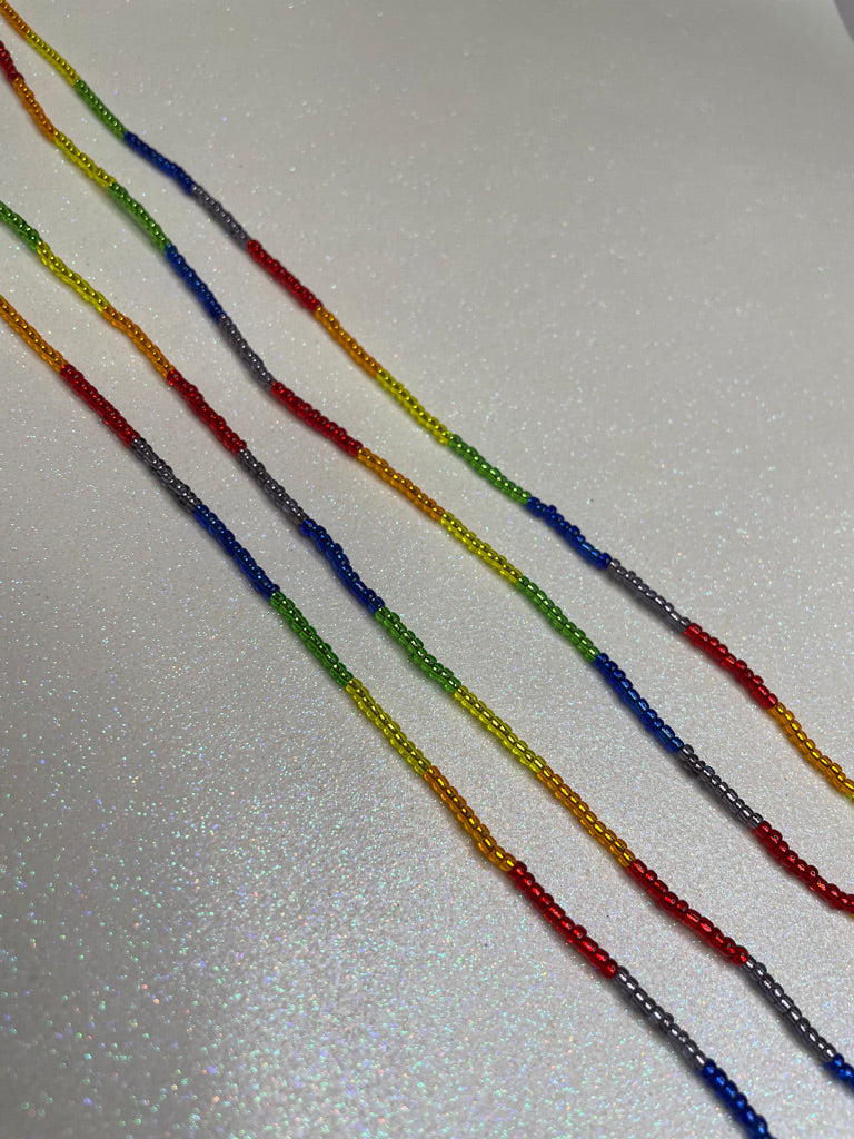 Pride Waist Beads