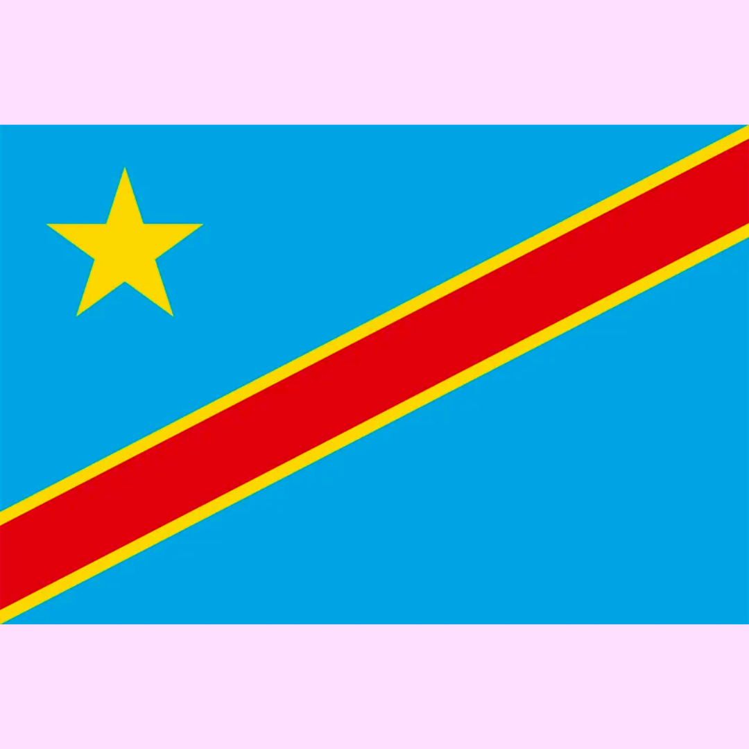 Democratic Republic of the Congo 🇨🇩 Anklet