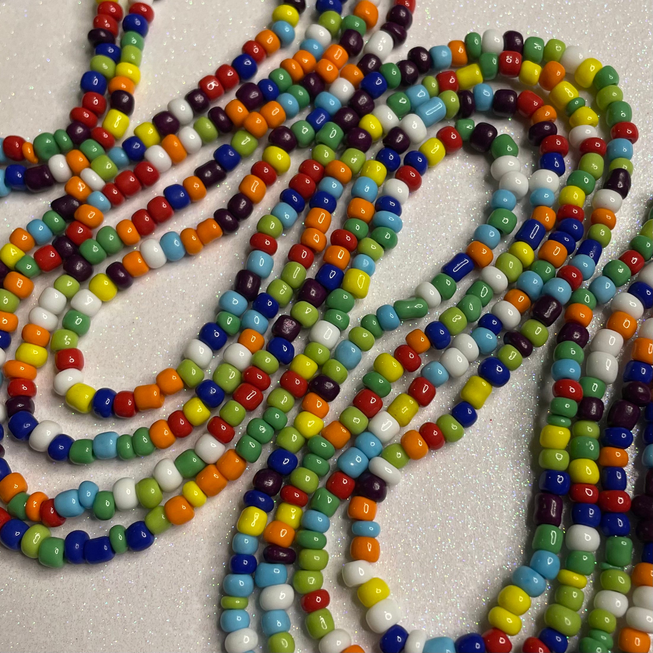 Fruity Pebble 🍓🫐 Waist Beads