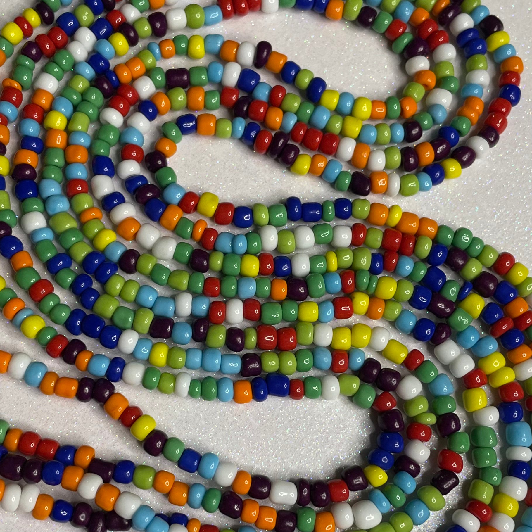 Fruity Pebble 🍓🫐 Waist Beads