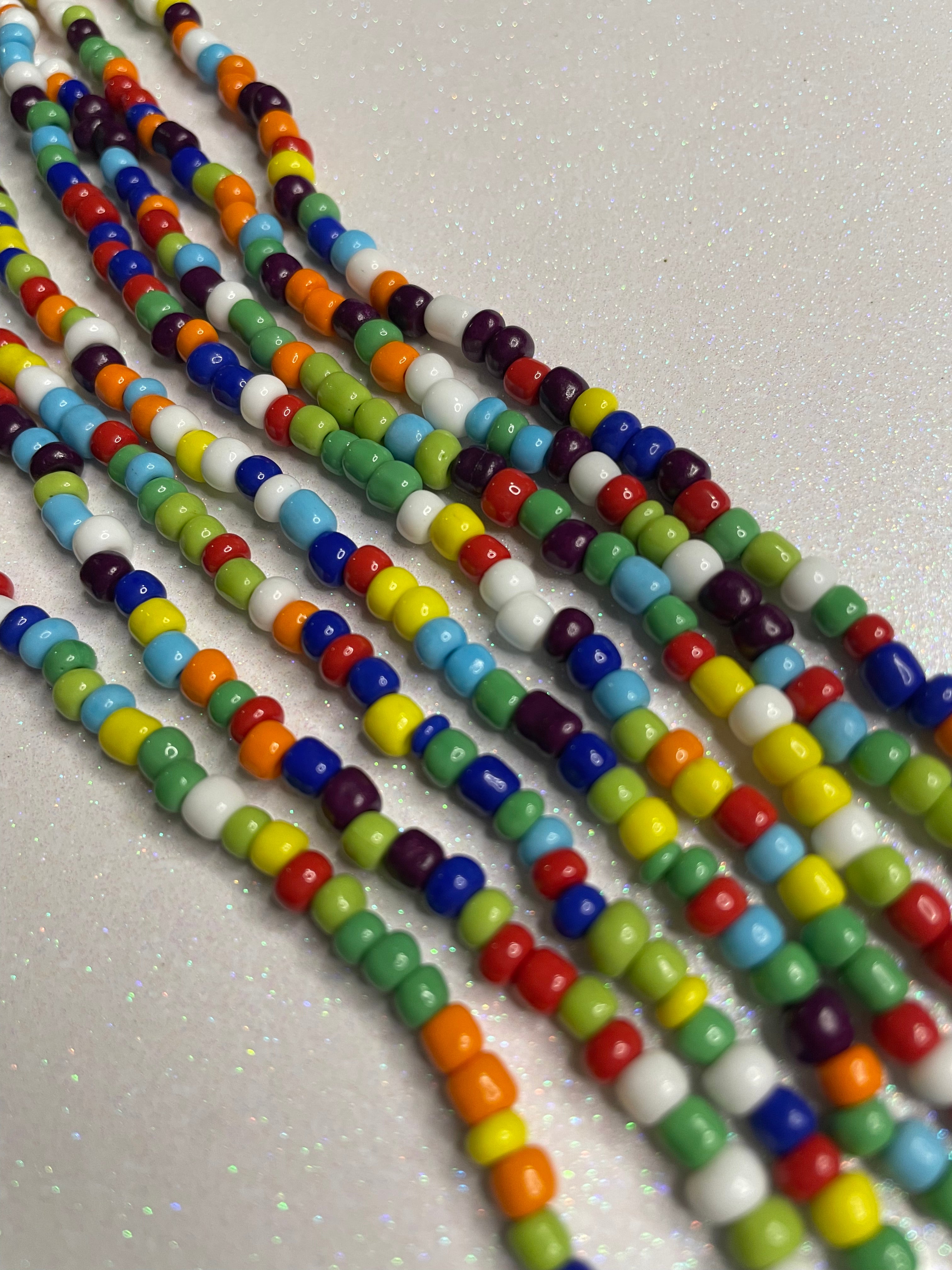 Fruity Pebble 🍓🫐 Waist Beads