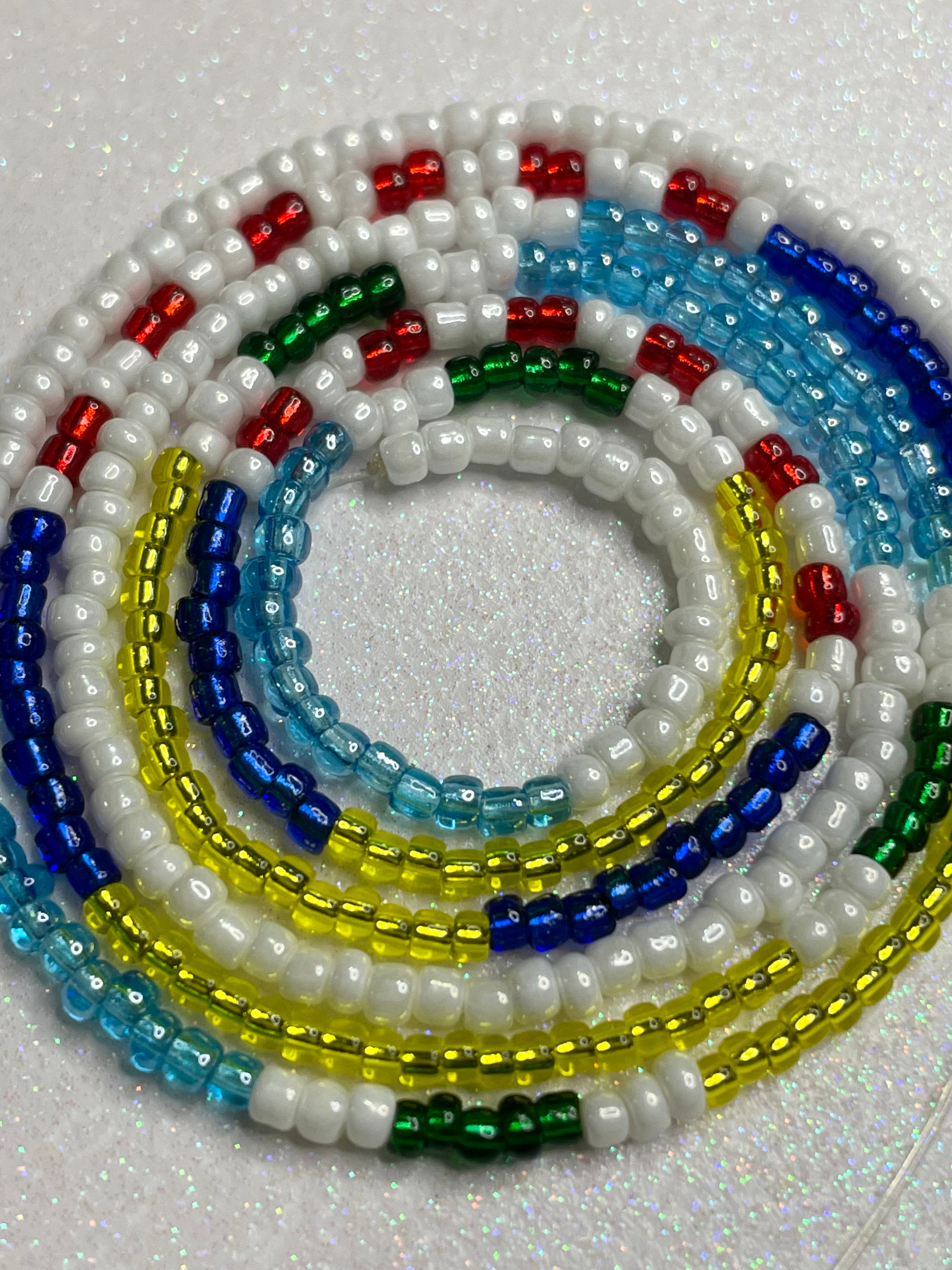 US Virgin Islands 🇻🇮 Waist Beads