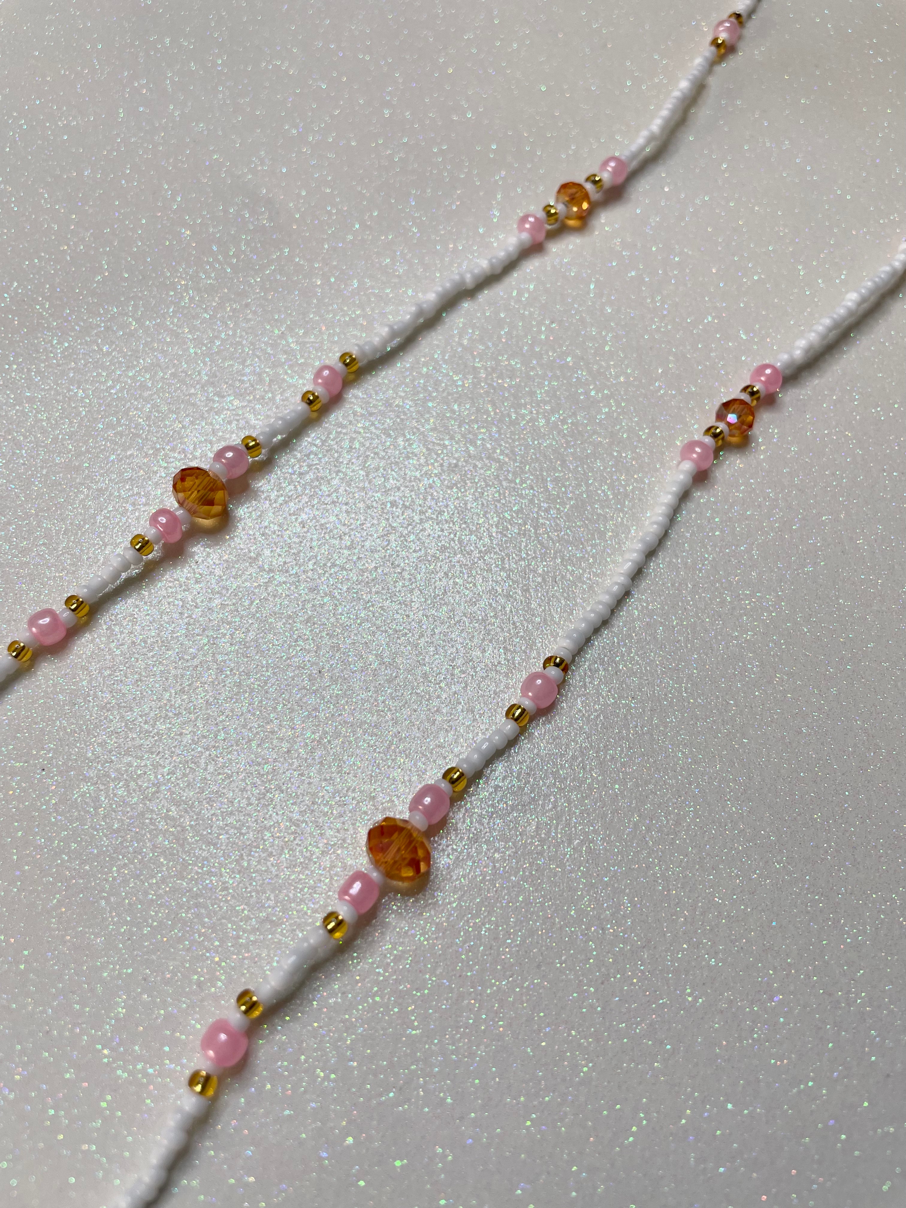 Pink Gold Waist Beads
