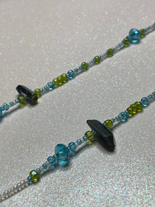 Aqua Crystal Waist Beads