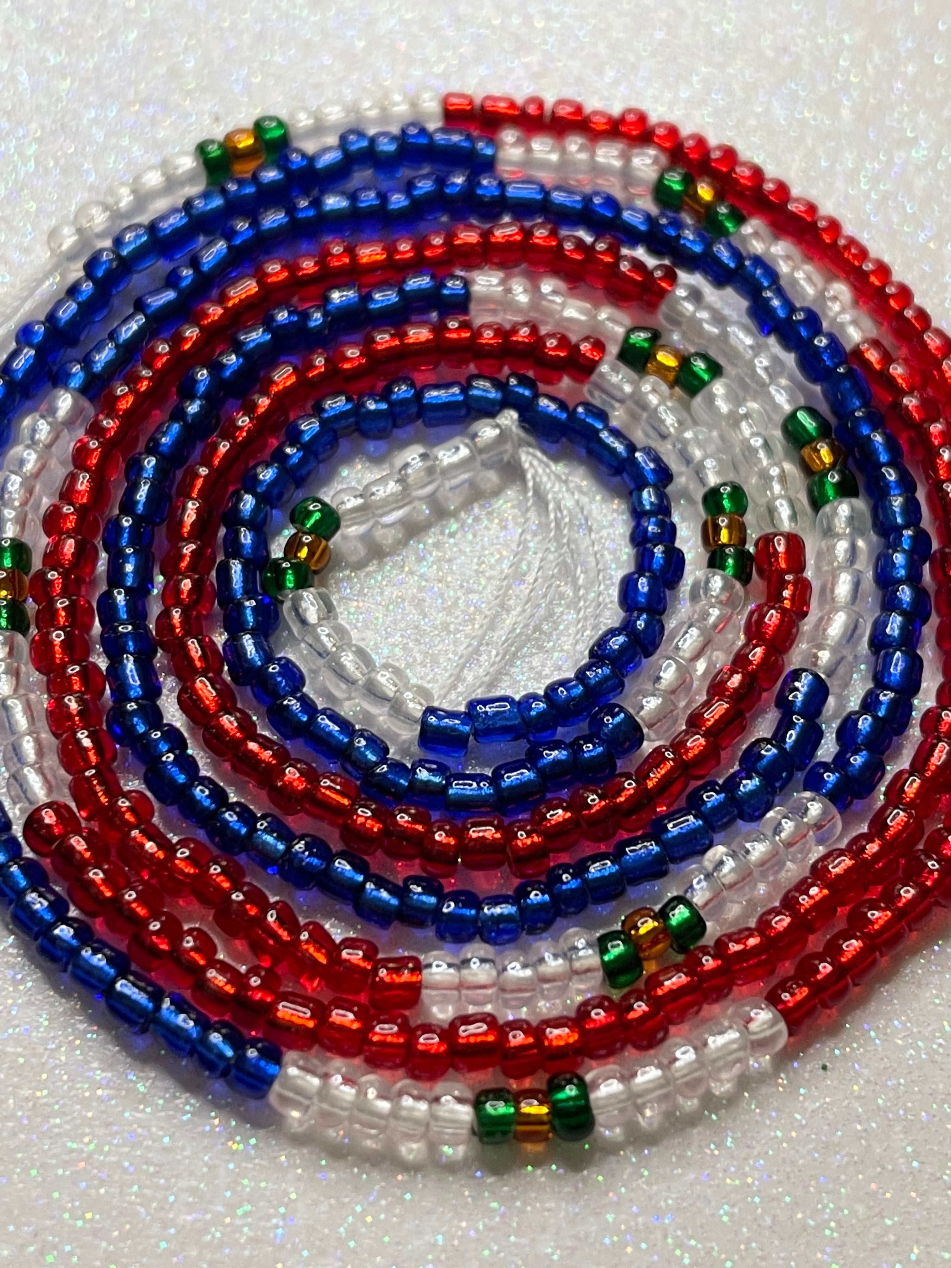 Dominican Republic Waist Beads HandmadeByAlliyah
