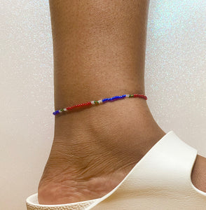 Dominican Republic 🇩🇴 Anklet